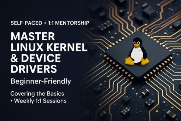 Linux Kernel and driver 1:1 Mentorship